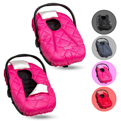 Cozy Cover PREMIUM Infant Car Seat Cover with Warm and Soft Polar Fleece Lining